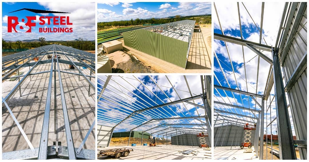 R&F - 2500m2 Processing Shed // Frame Stage We hear clients often doubt ...