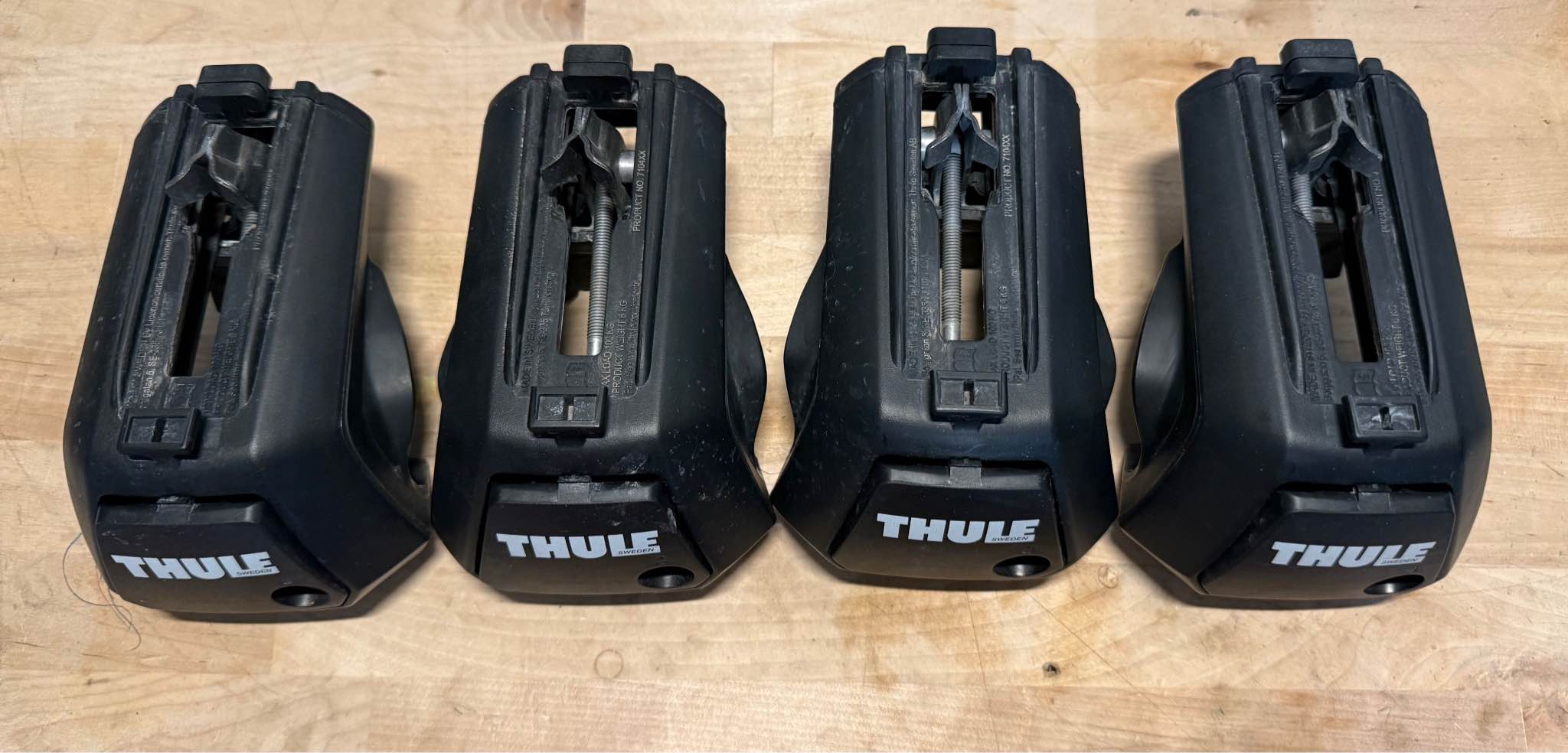 Thule Evo Raised Rail towers for sale in Casper, Wyoming