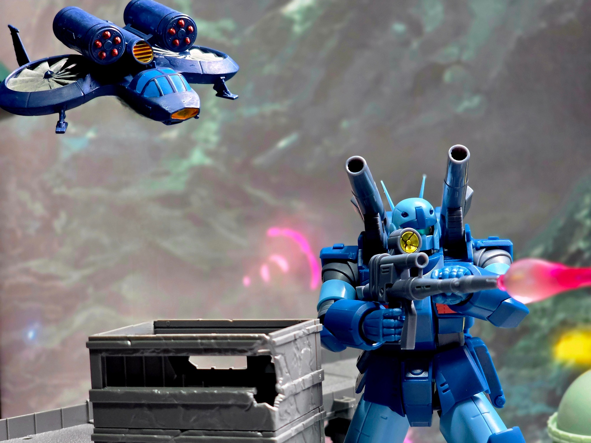 Guncannon Heavy Custom Jaburo Defence Forces Type. #RX77_3