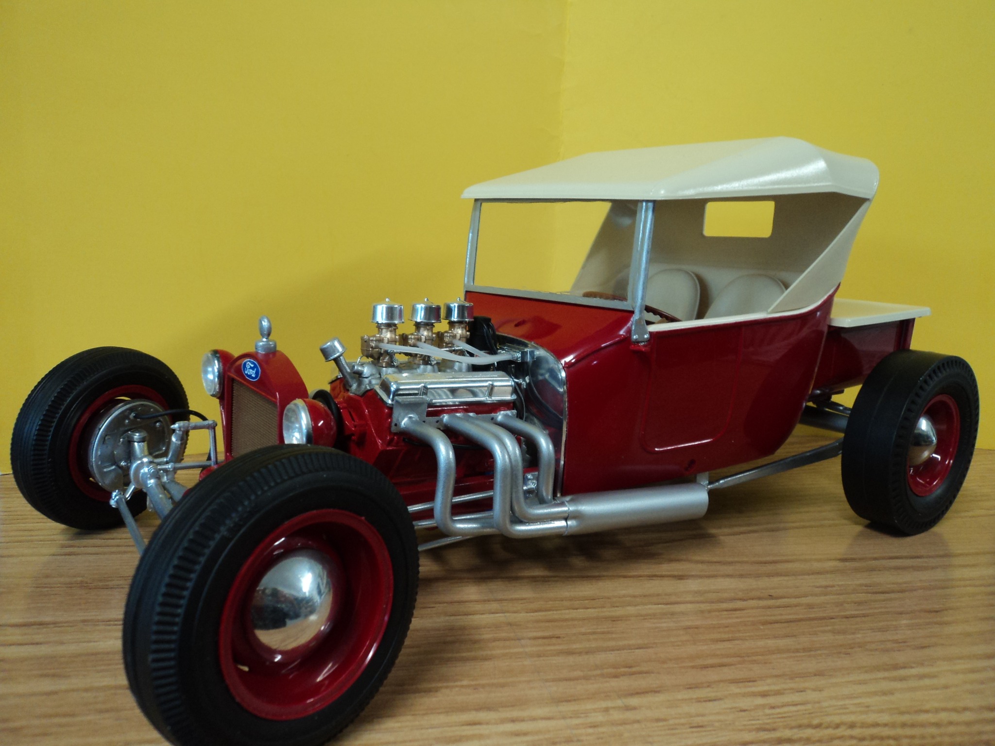 Building a 1/8 Scale Engine from a 1963 Monogram Big Deuce Kit