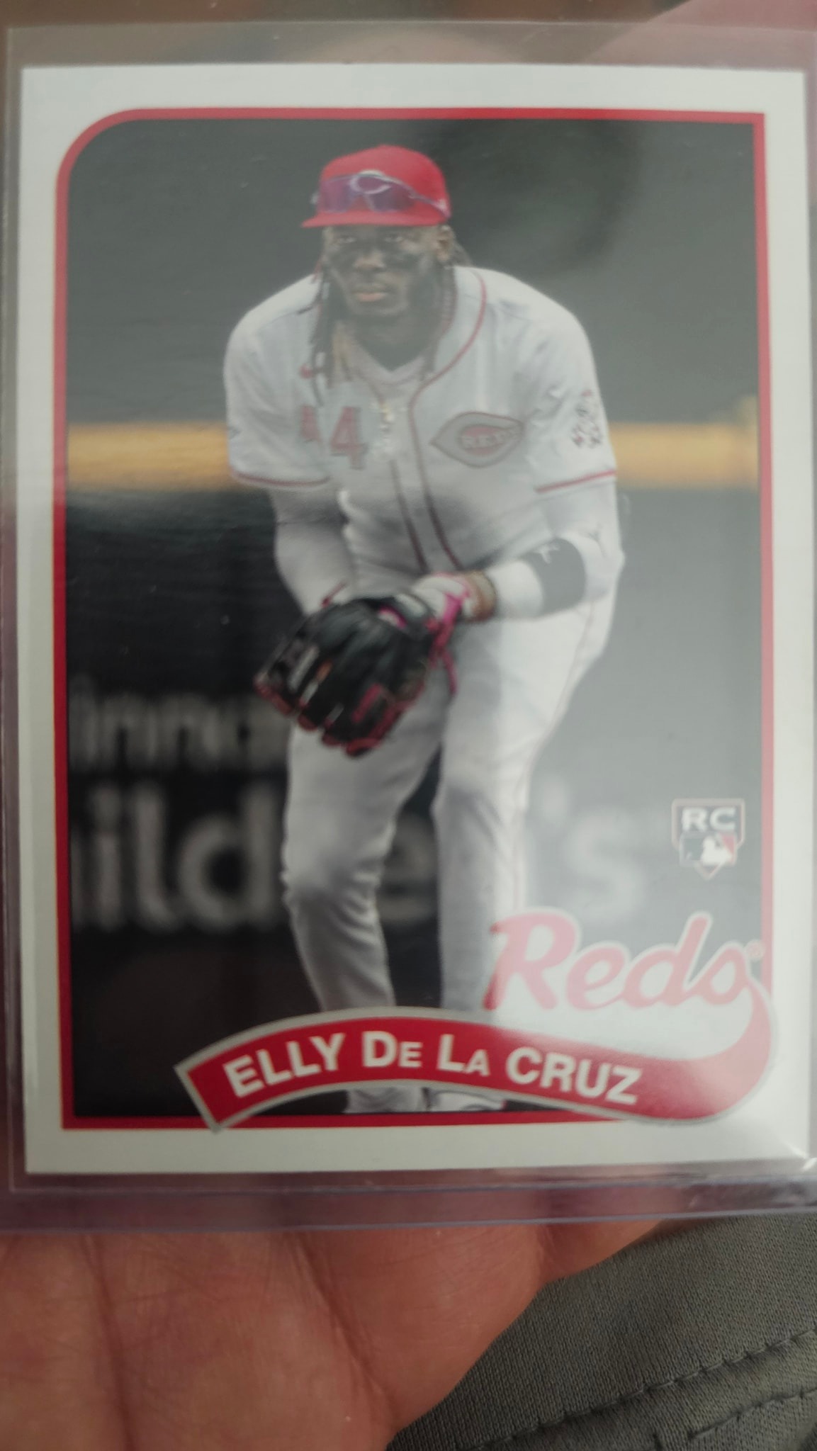 Is this a sports card error or misprint?