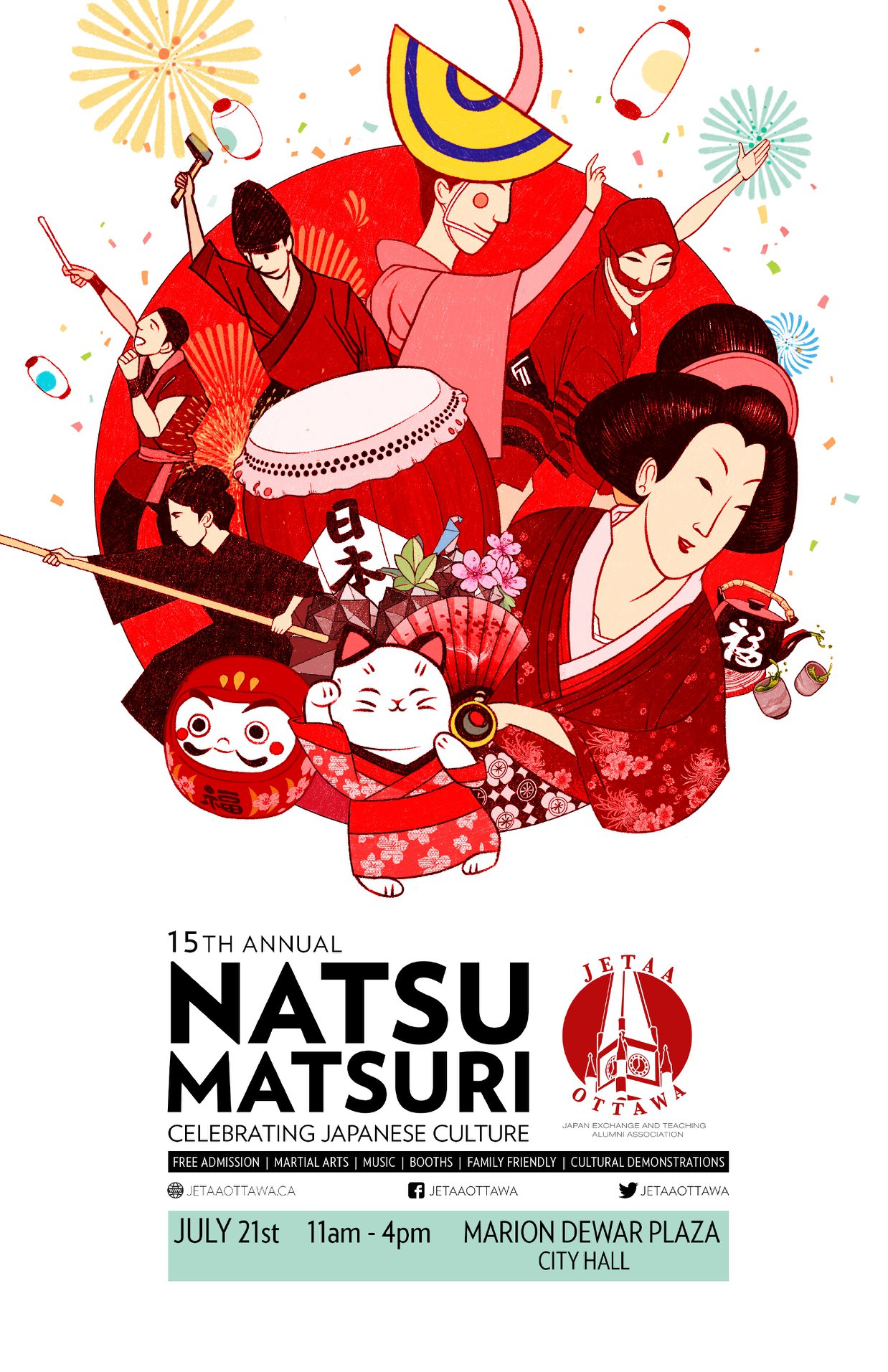 Japanese summer festival in Ottawa