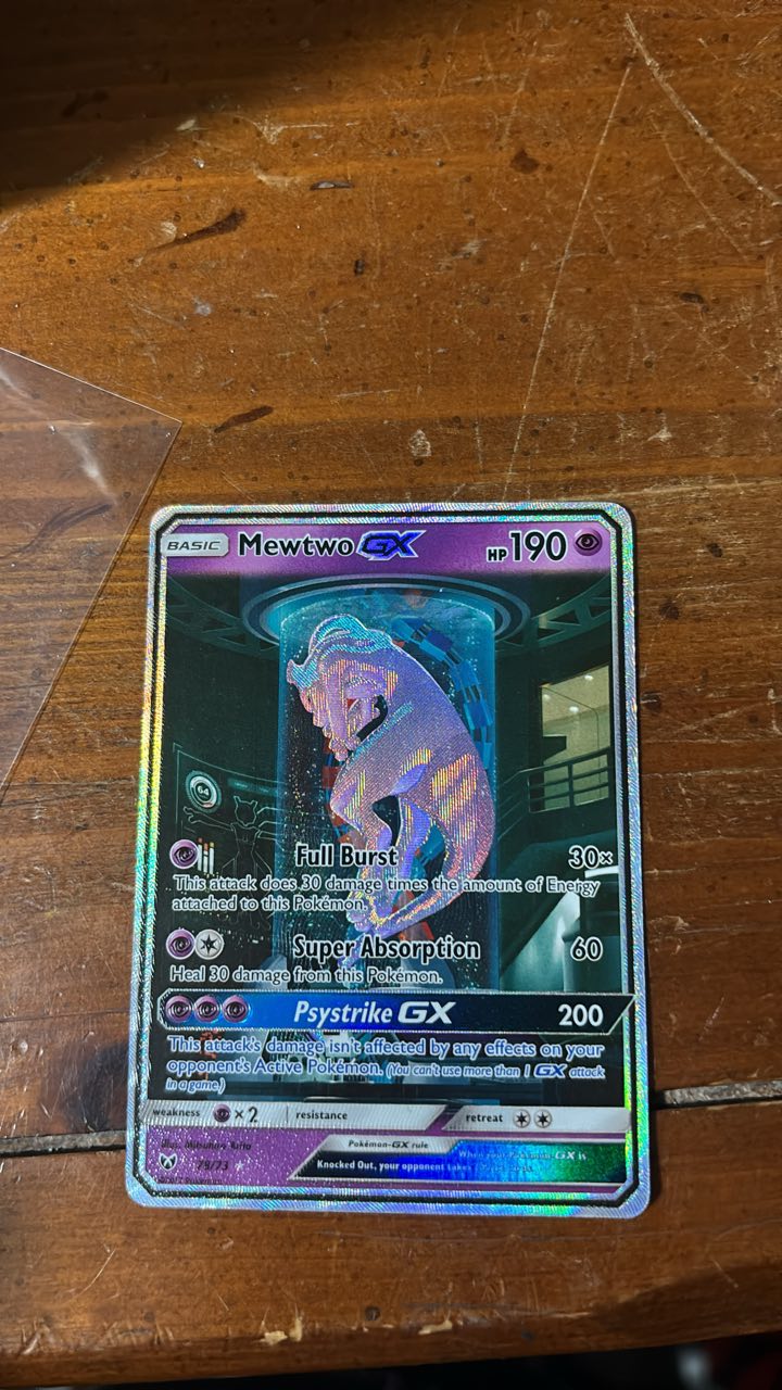 mewtwo gx pokemon card value - 39/73 Attack 3 What is the worth of