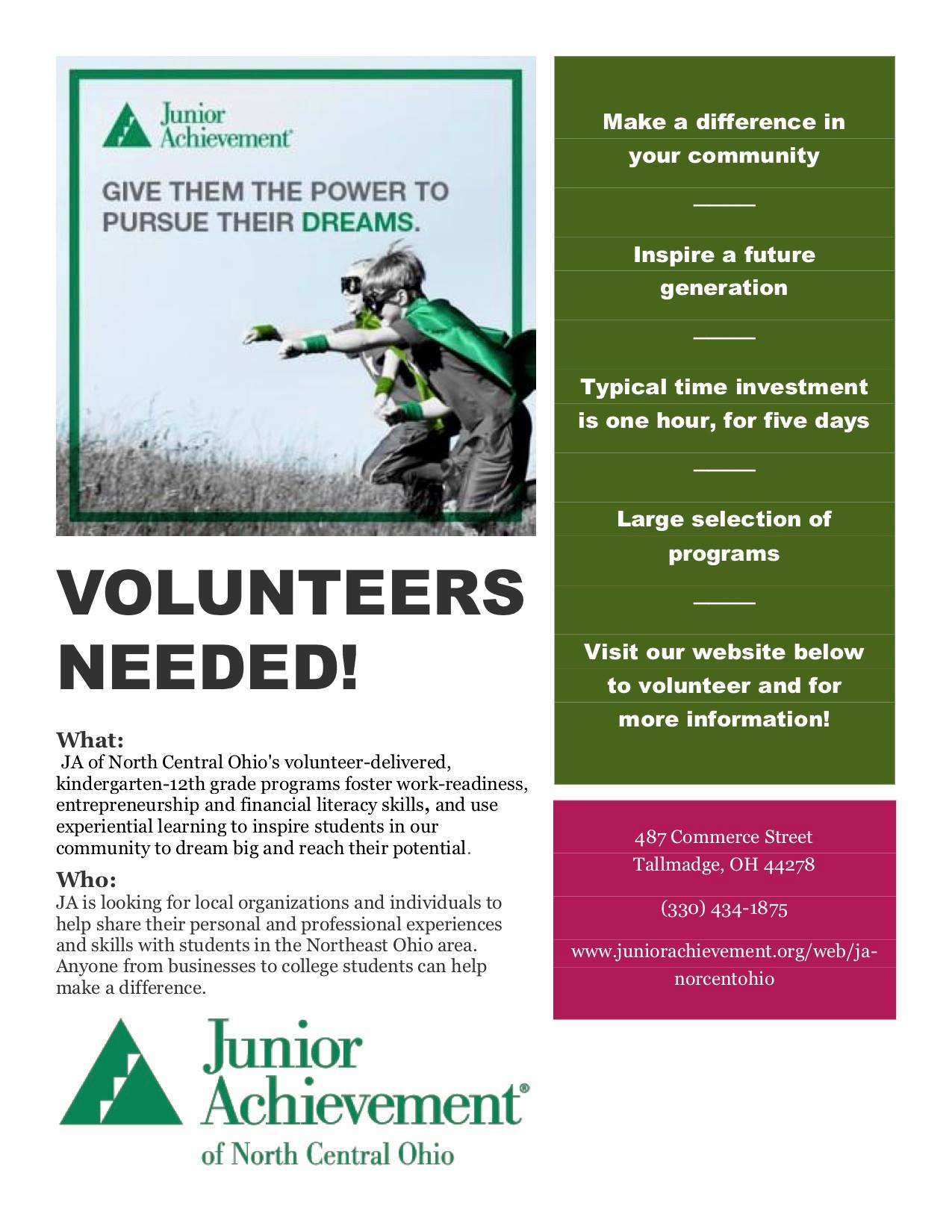 Junior Achievement Alumni of North Central Ohio