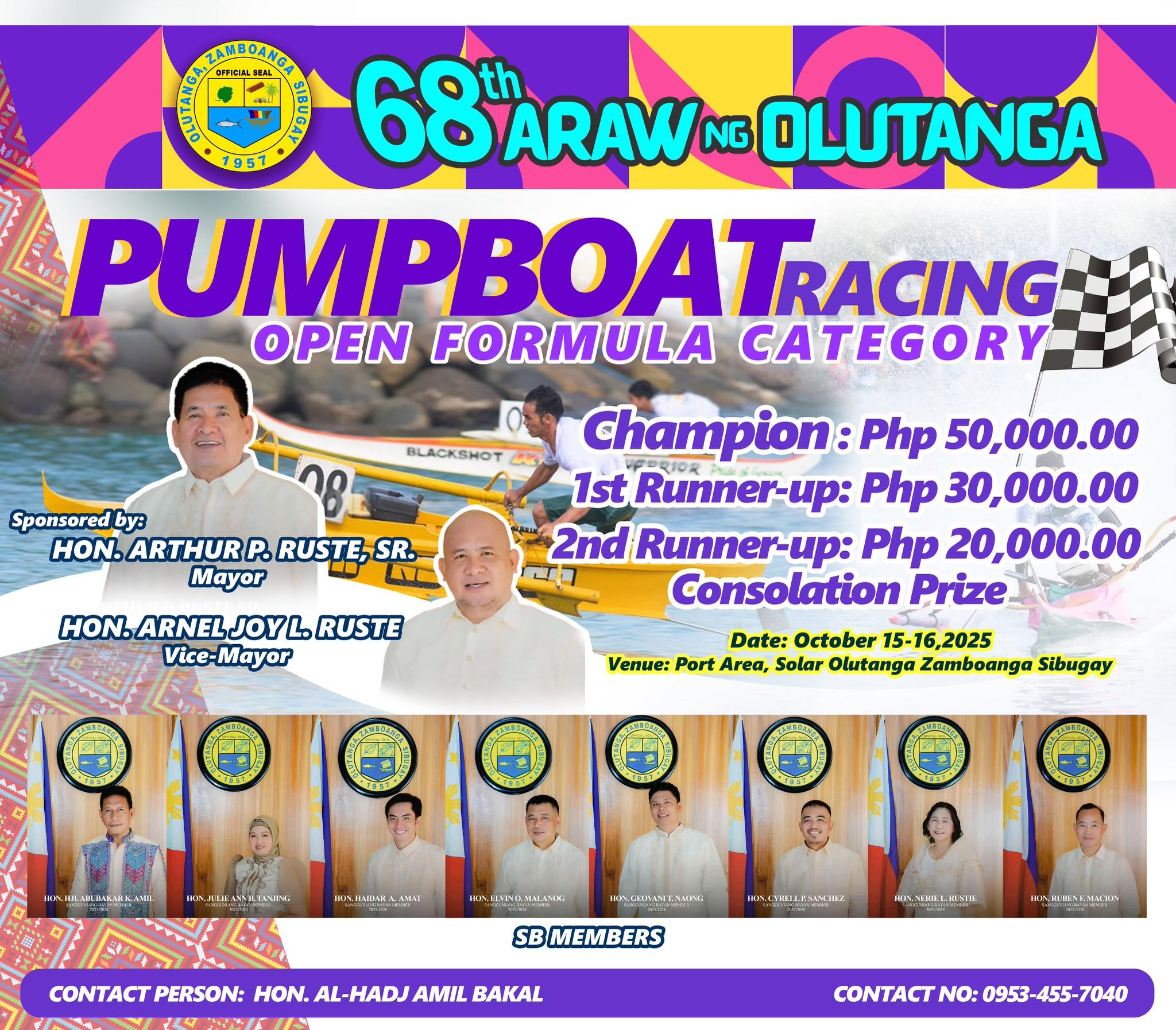Haidar Amat - Excited naba Ang Tanan para sa pump boat... | Facebook