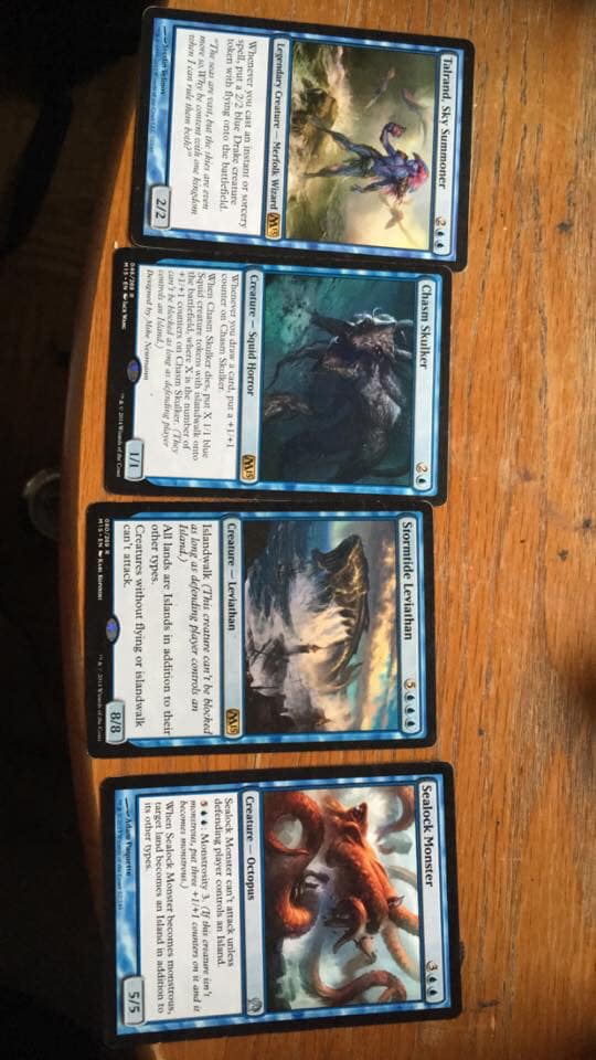 mtg talrand commander deck Talrand, Sky Summoner Whenever you cast an instant or sorcery spell Talrand Sky Summoner High-Power Combo-Control