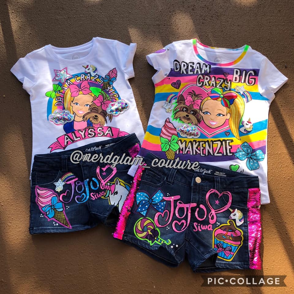 Maglietta di compleanno ispirata a JoJo Siwa: magliette di cotone