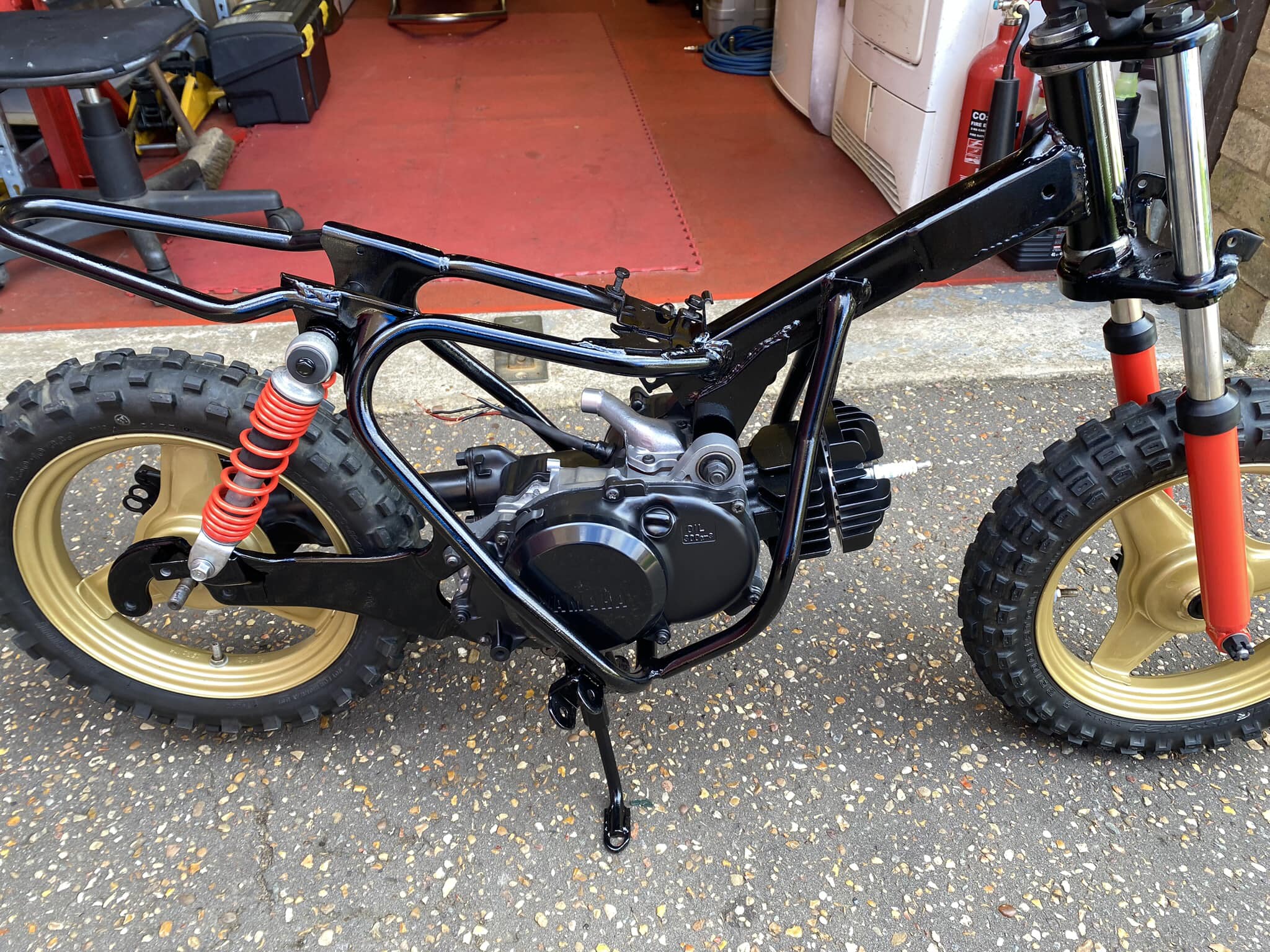 1983 Yamaha PW50 original exhaust and guard needed in UK