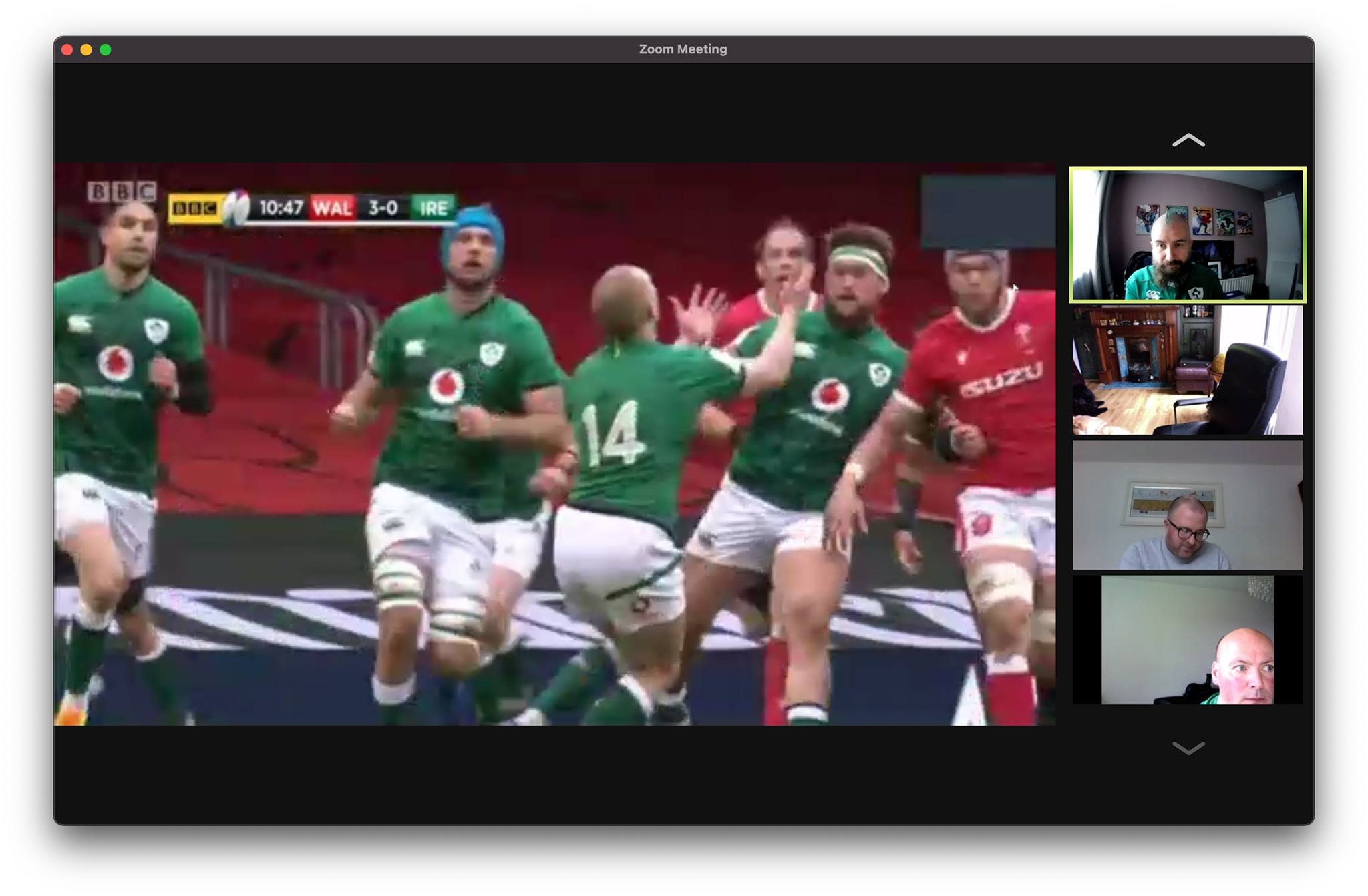 Azlans - 🏉🇮🇪 Great watching Ireland play with the team...