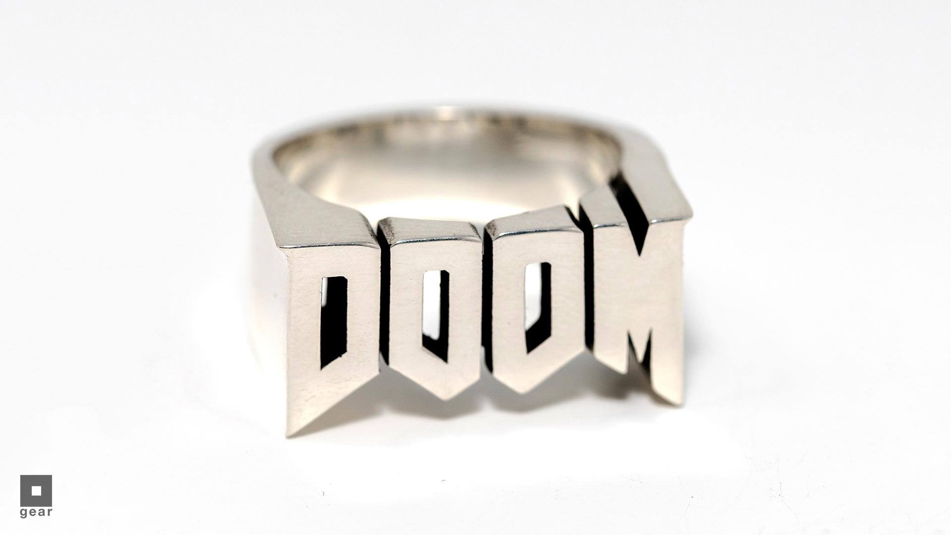 Bethesda - The DOOM Logo Ring by Han Cholo was one of our most 