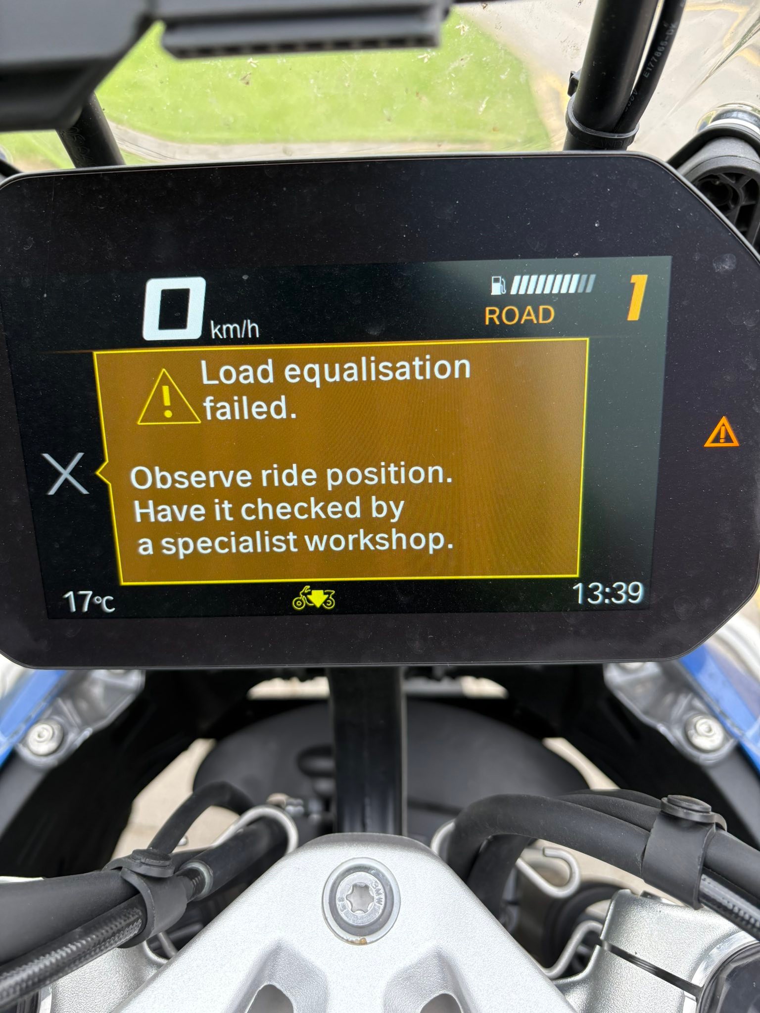 bmw r1300gs suspension pump issue