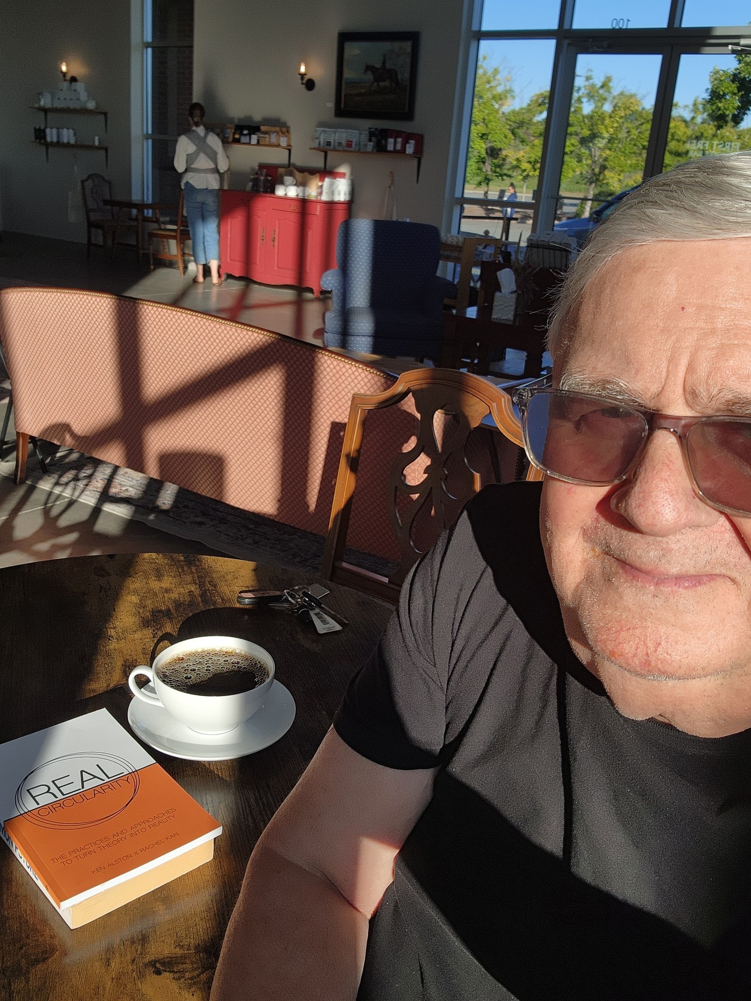 Coffee with Kenny” GO out! and make it happen 🕺