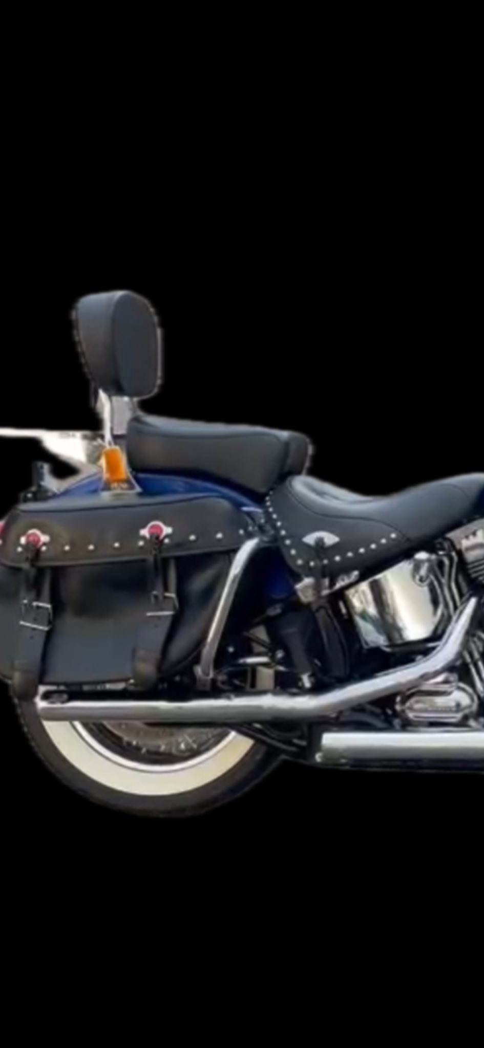 Sissy Bar Docking Hardware Kit – For Harley Softail Standard & Low Rider 2018-Up – Black