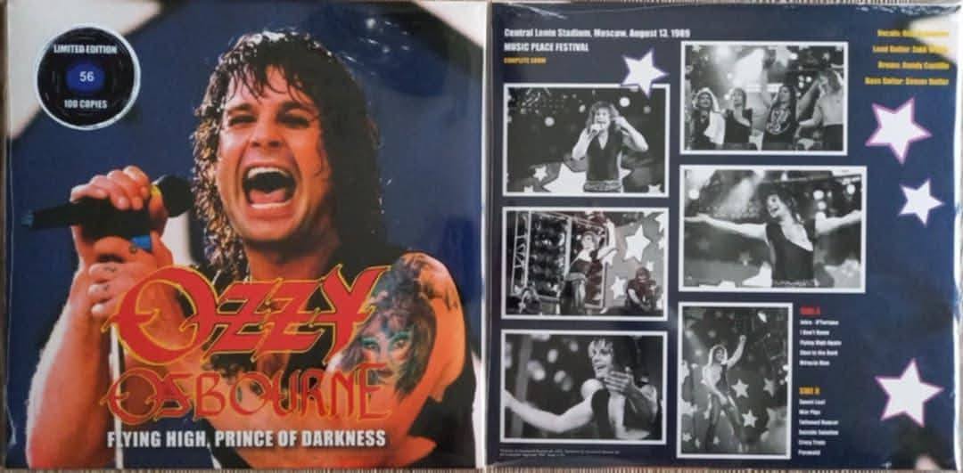 NEW OZZY OSBOURNE – FLYING HIGH, PRINCE OF DARKNESS LP SEALED