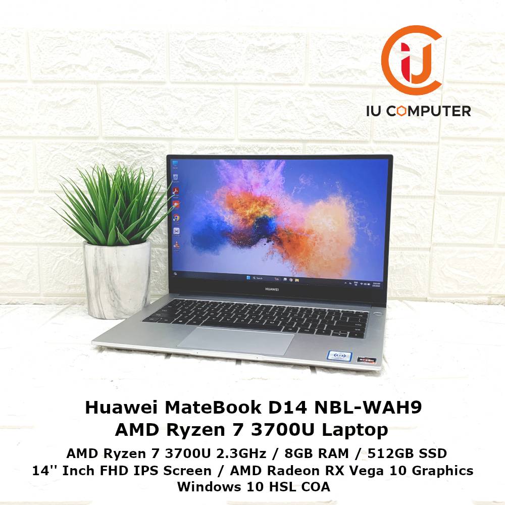 IU Computer - 🔥🔥HUAWEI MATEBOOK D14 NBL-WAP9R AMD RYZEN 7... | Facebook