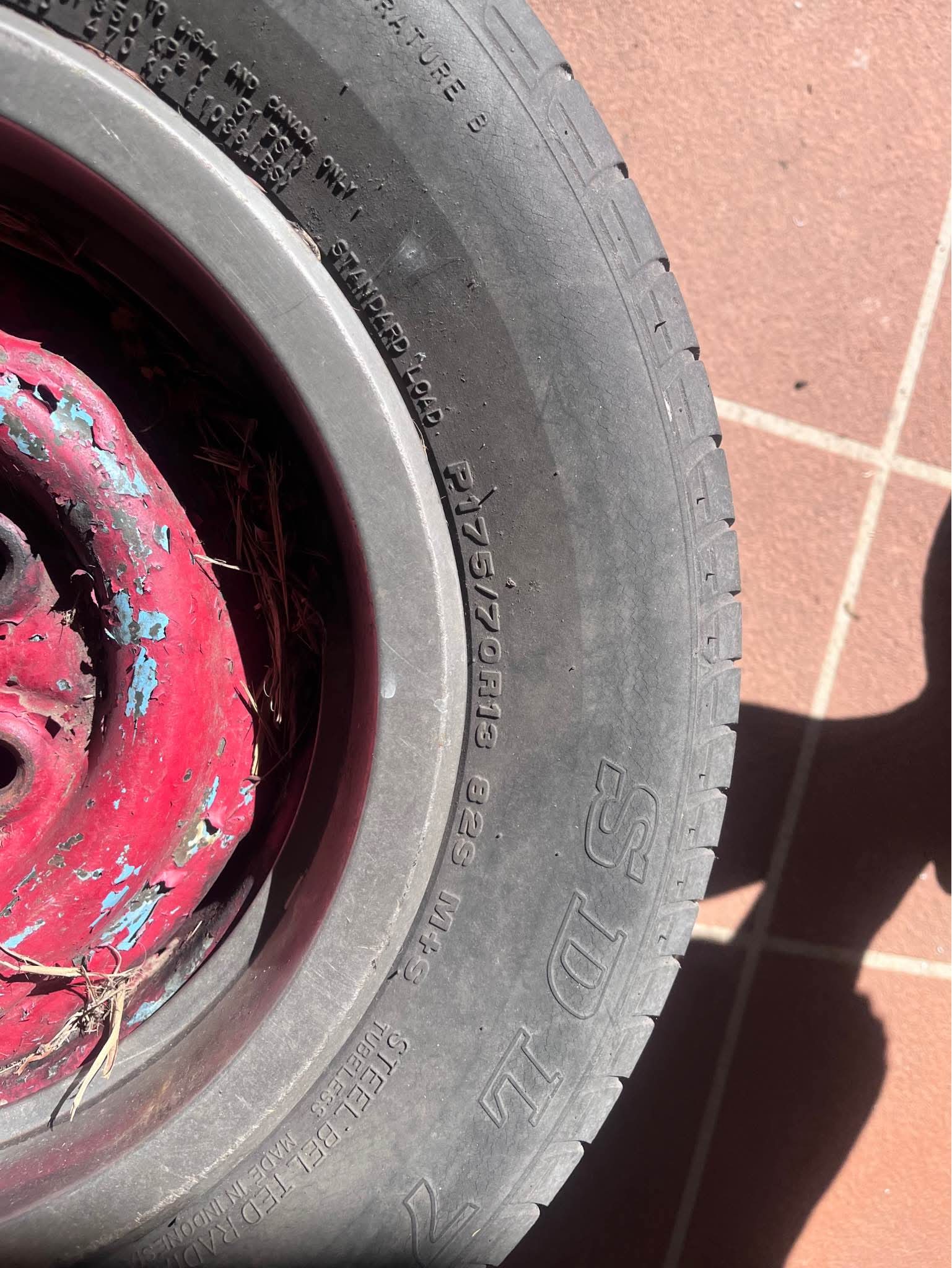 Early Holden Rims with crap tyres - Car Wheels, Tires & Parts - Redland ...