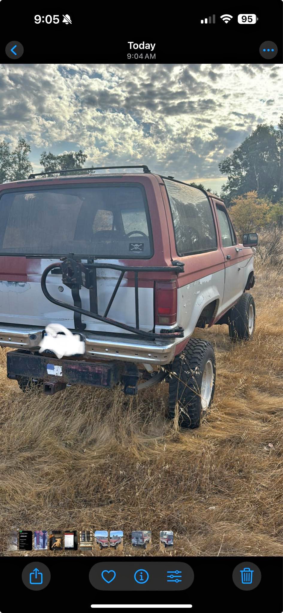 OEM 1989-1992 Ford Bronco II Owners Manual with case extras Original Guide Book