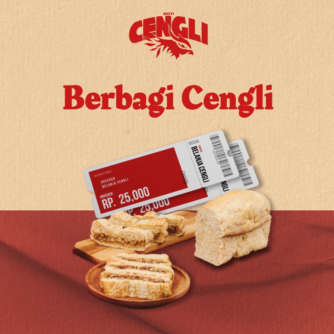 Toko - Buat yang belum atau sudah coba Roti Cengli, ada voucher Rp ...