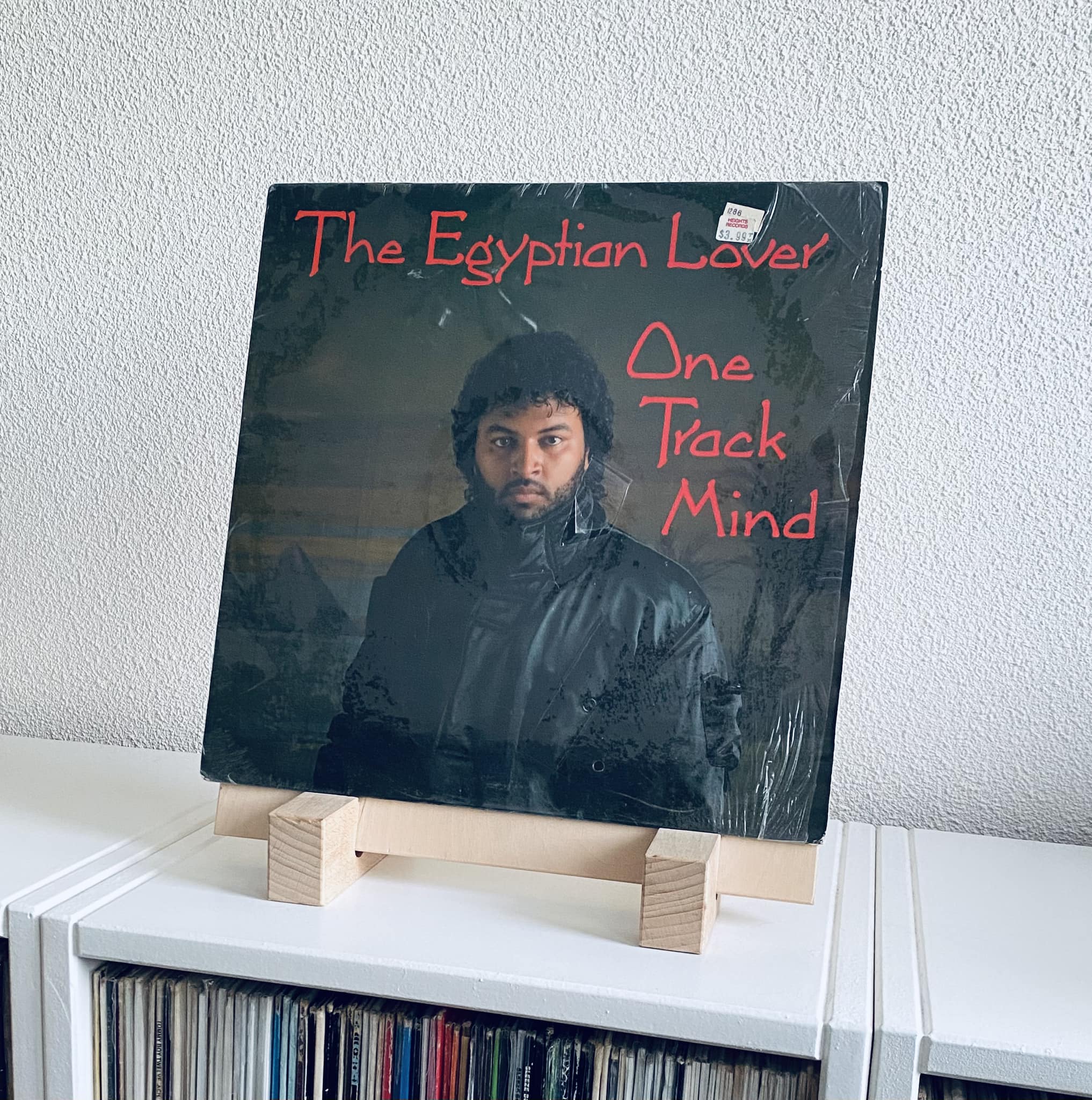 Egyptian Lover bringing out some of the craziest vinyl mixing you