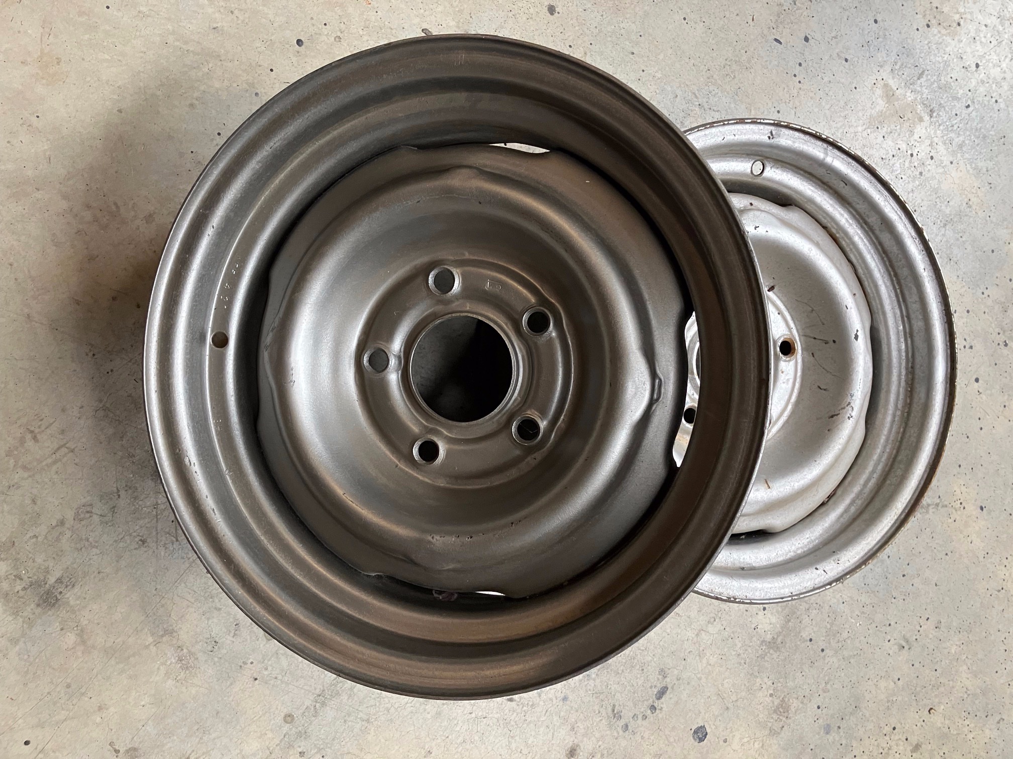 Holden steel rims HQ-WB stud pattern 120.6mm PCD - Car Wheels, Tires ...