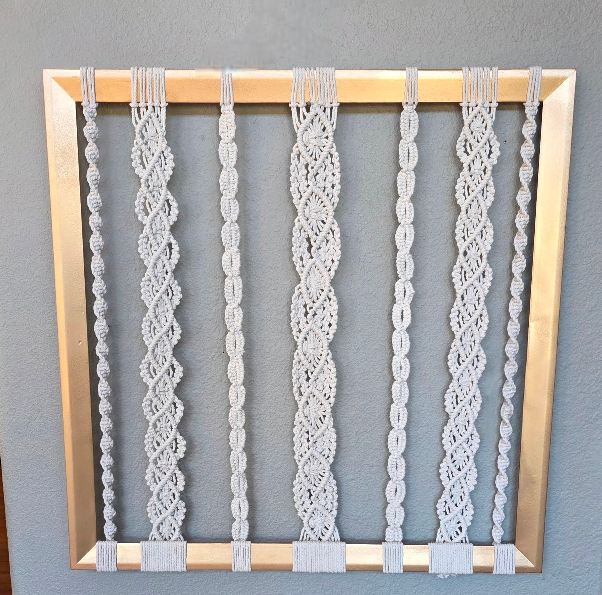 Macrame for Beginners | Trying to decide whether to put chicken wire ...