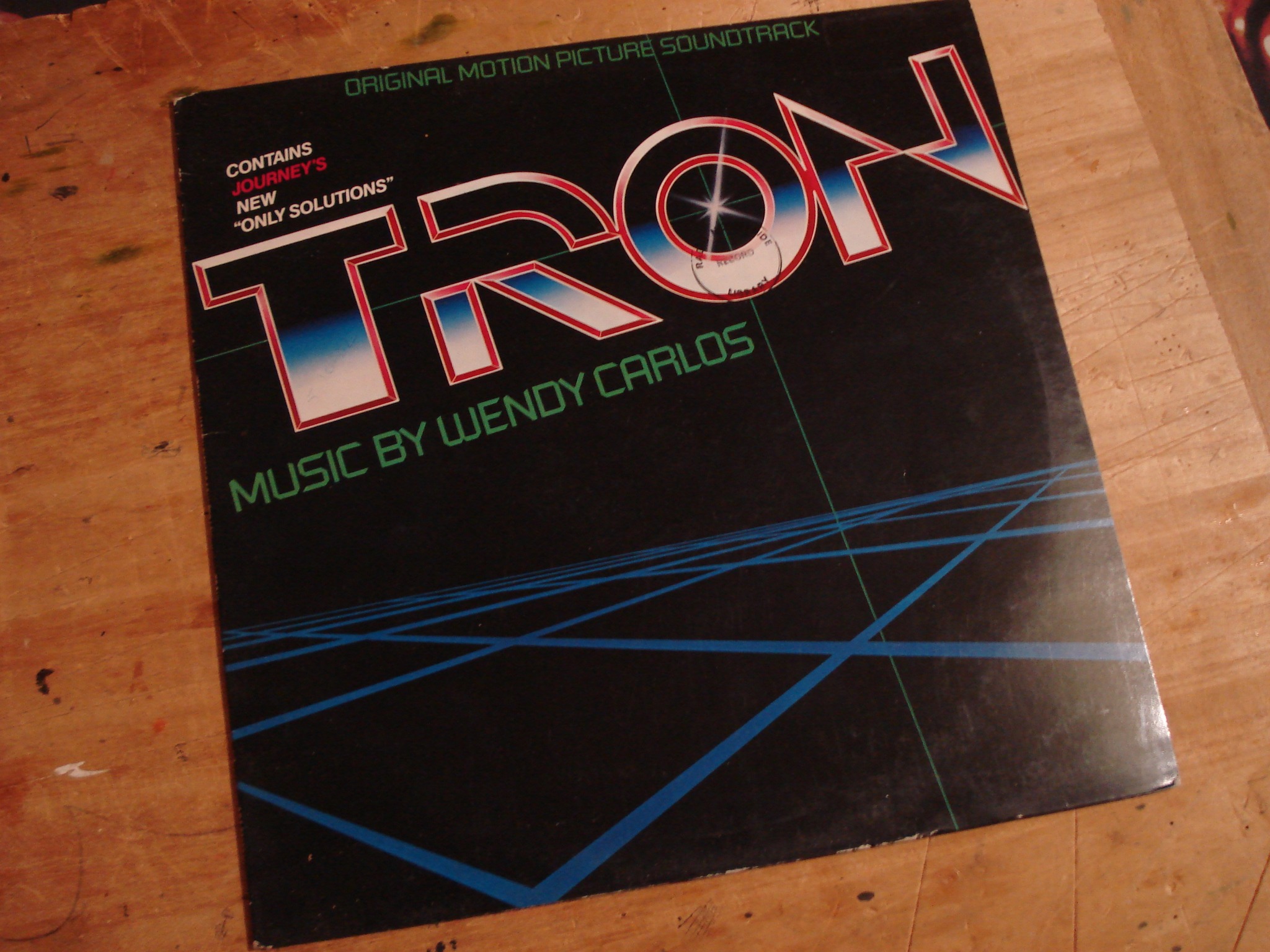 Rare Tron soundtrack vinyl collection including Wendy Carlos and