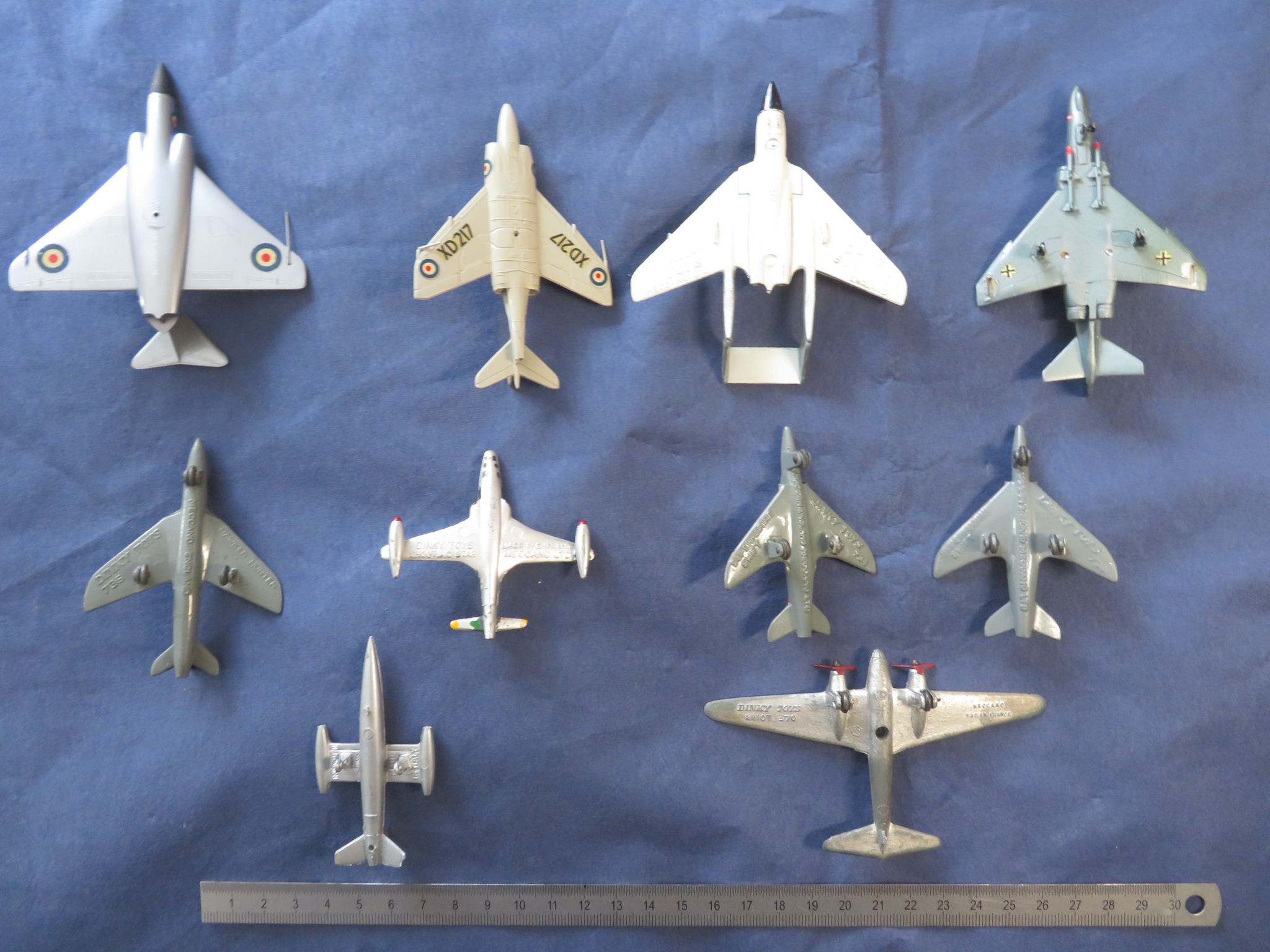 British Commonwealth 1:200 scale aircraft recognition models