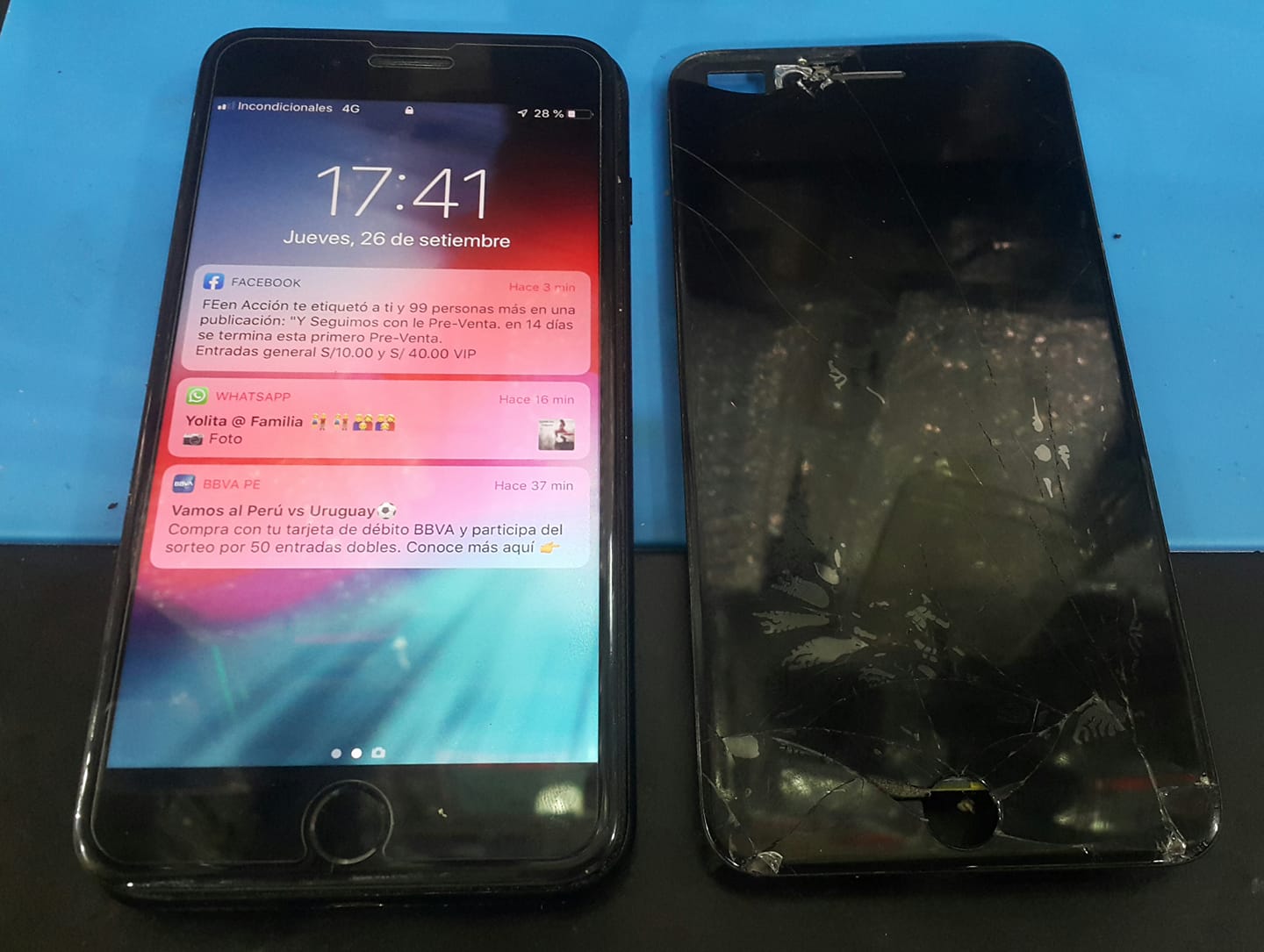 Axon Tec - Seguimos reparando 💪 #Cambio #Pantalla #Iphone7Plus #apple ...