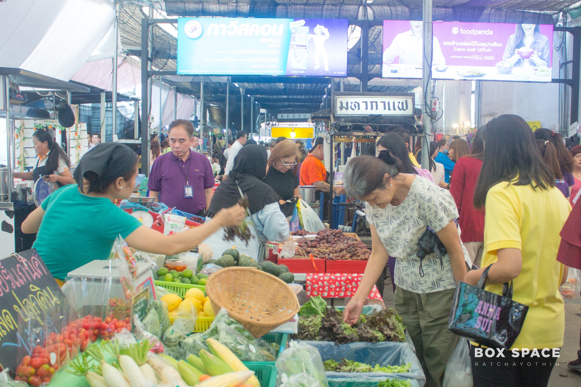 #ตลาดBOXSPACE ก็มี ผักปลอดสารพิษ... - BOX SPACE Ratchayothin | Facebook