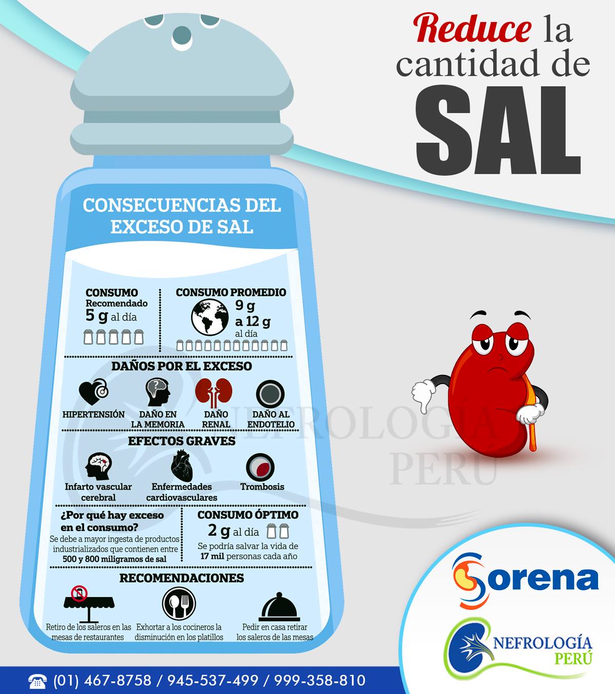 Efectos Del Exceso De Sal Exceso De Sal Y Azúcar En La Vida Diaria: