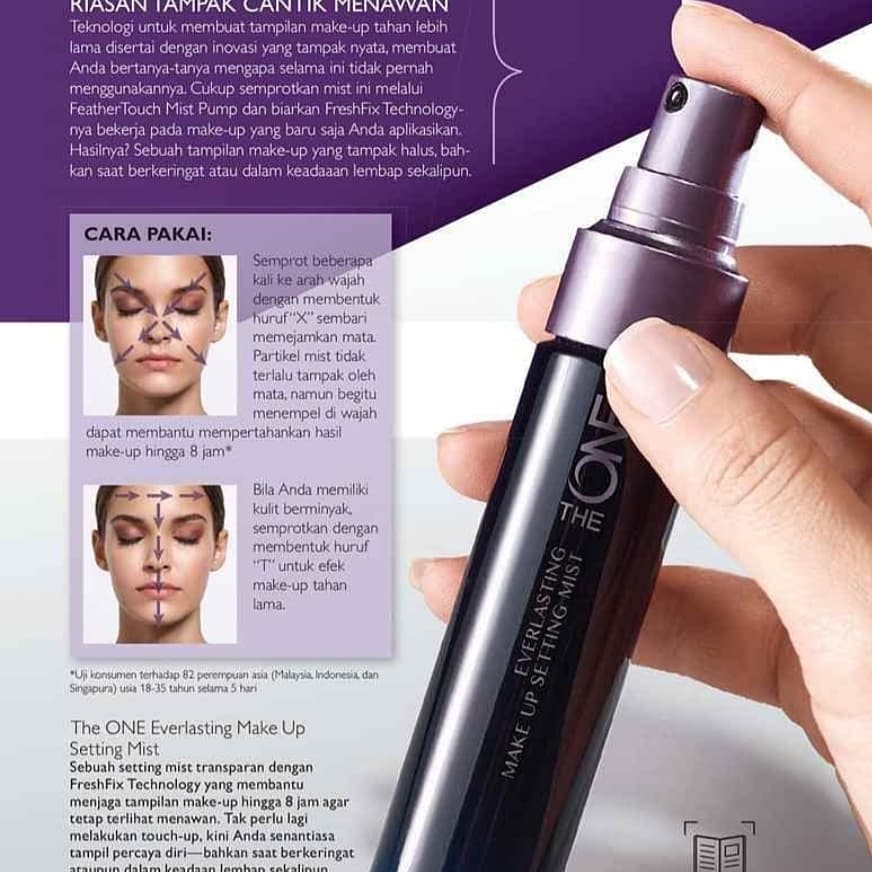 Novi Ariyanti - The One Everlasting Makeup Setting Mist 4...