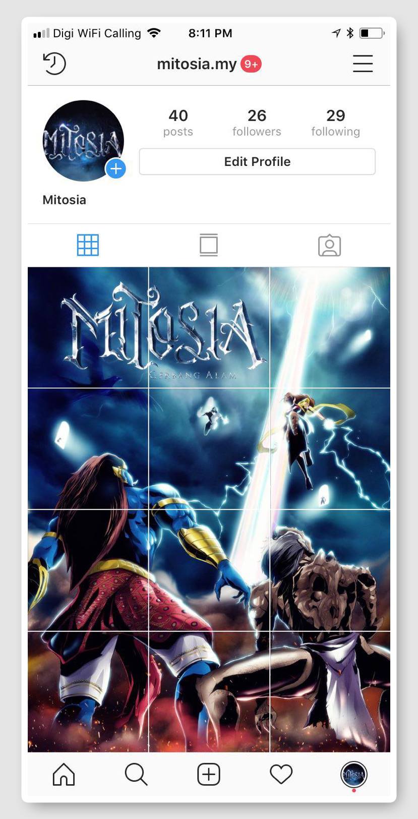Mitosia - Ikuti Instagram rasmi Mitosia di...