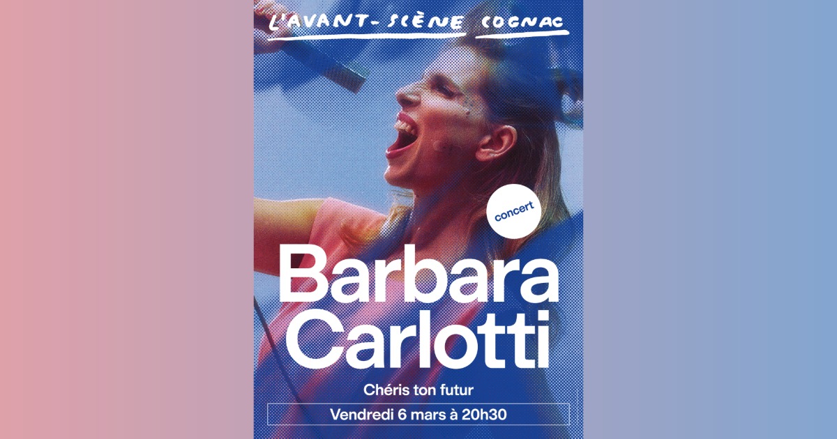 Barbara Carlotti à l'Avant-Scène Cognac ! CONCERT A NE PAS MANQUER