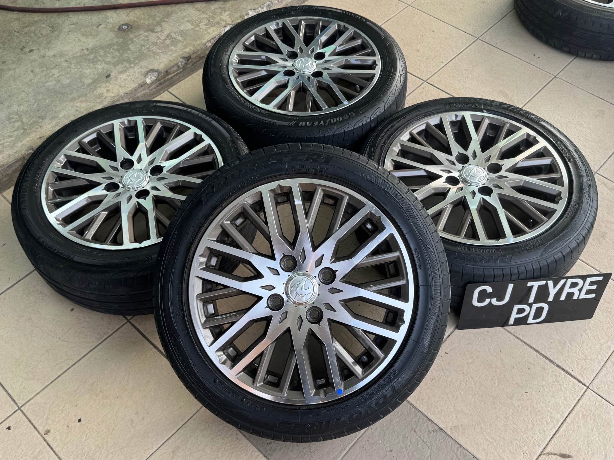 Used Proton Iriz Active Rim Standard Original Size 16 siap tayar 185/55 ...
