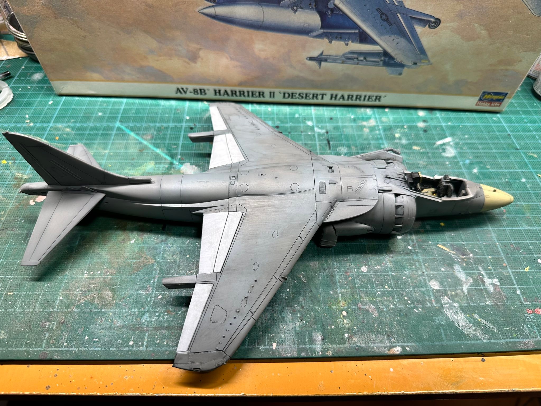 ハセガワ 1/48 AV-8B ハリアーII デザートハリアー