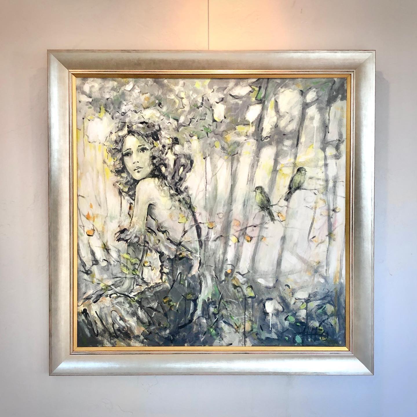 💚 This sold piece, Le Jardin... - Rumi Tree Art Gallery | Facebook