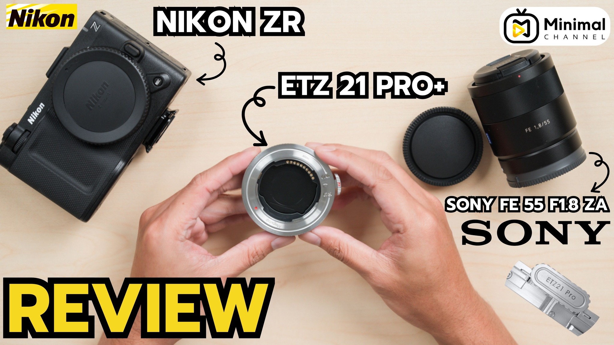 Megadap ETZ21 Pro adapter review for Nikon Z