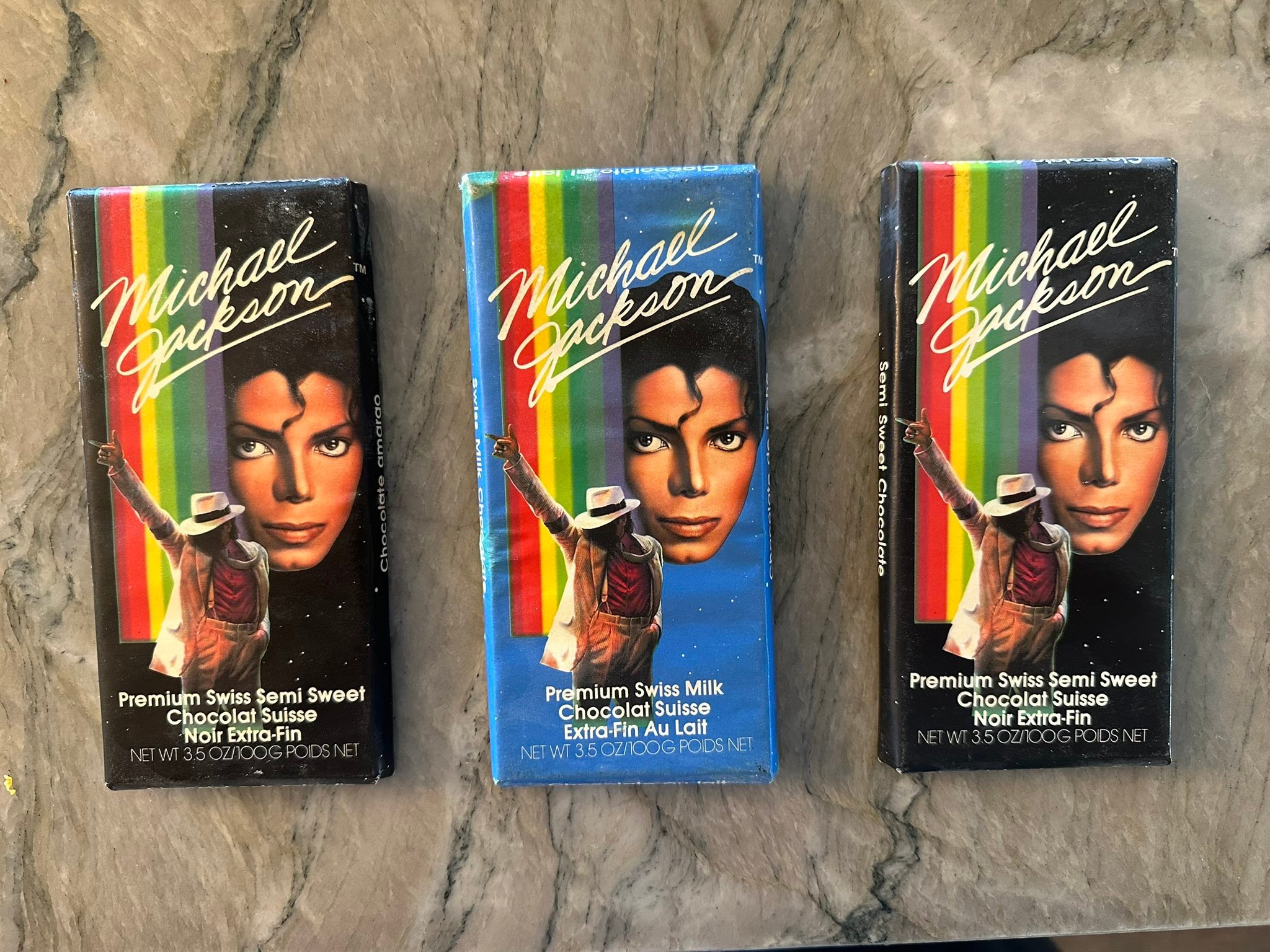 MEGA RARE】1995 Michael Jackson 2x Gold CD with 1997 calendar disc