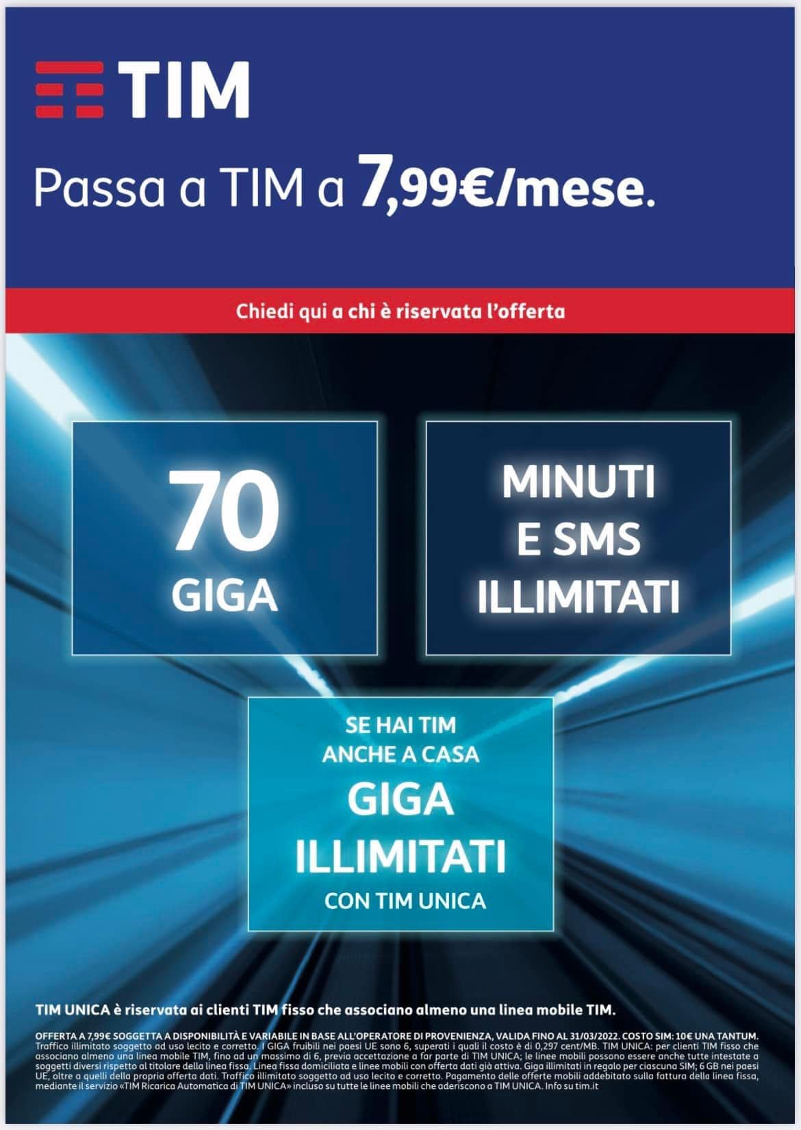 Centro Tim Spolzino - PASSA A TIM da ILIAD,UnoMobile, PosteMobile ...
