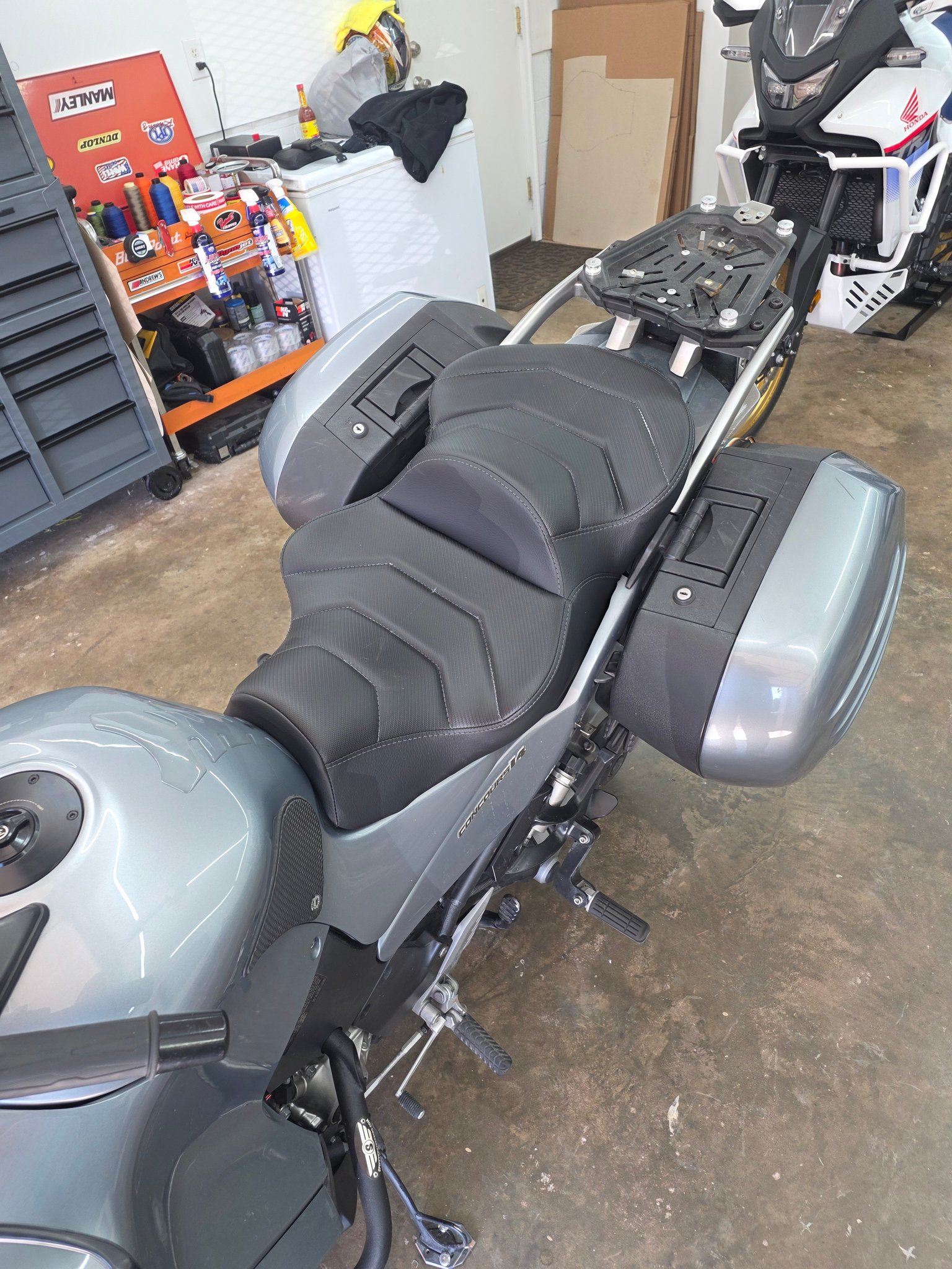 Sargent seat for 2014 Kawasaki concours 14 for sale. 350 or best