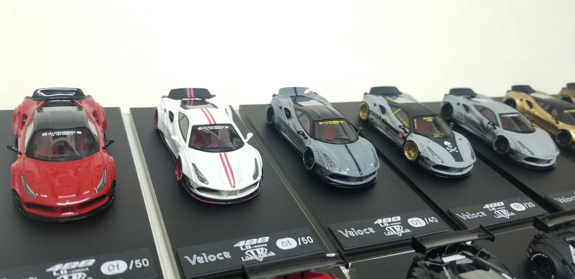 1:64 Veloce Ferrari 488 GTB LB Performance LBWK. Please feel free