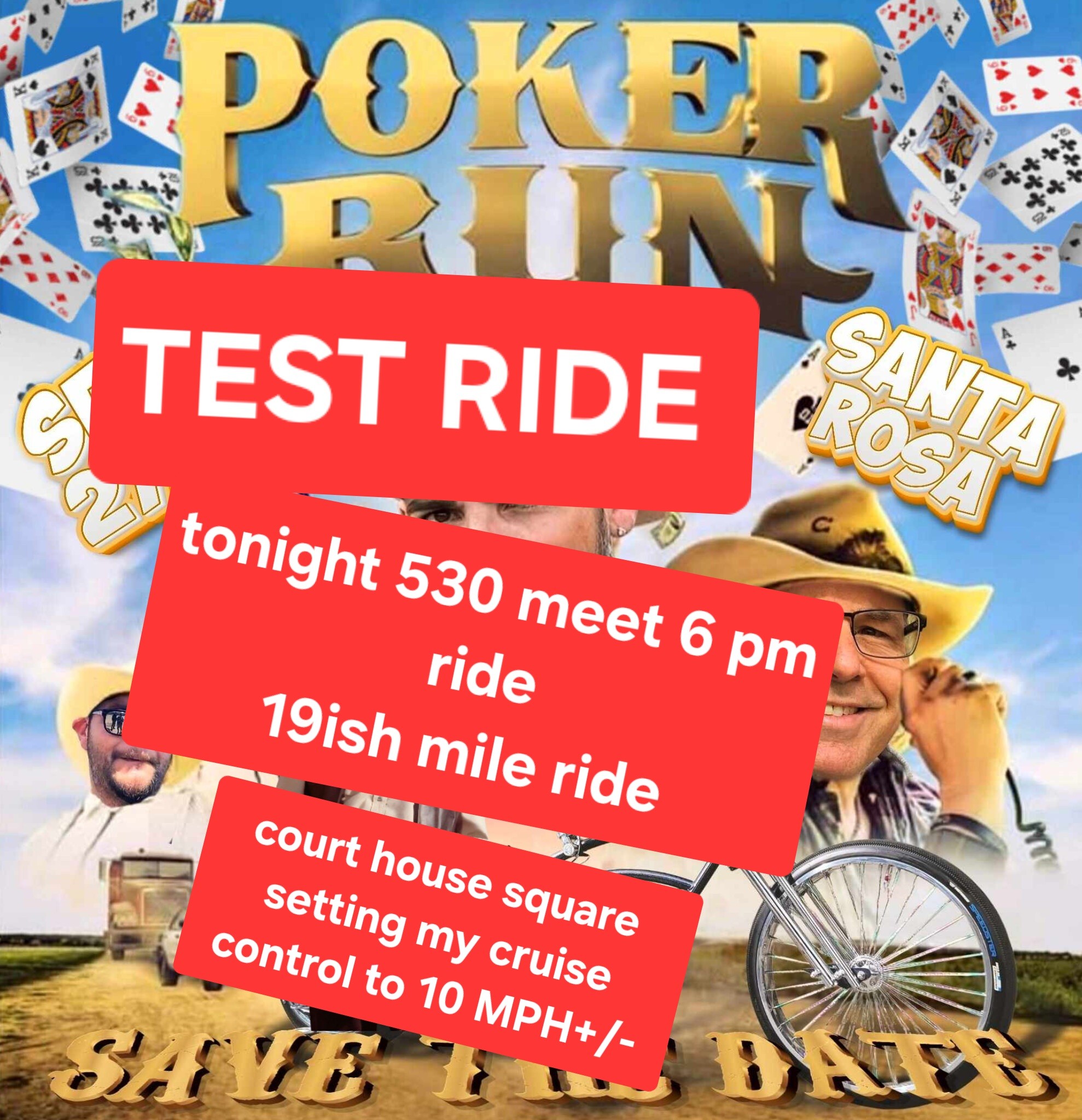 Santa Rosa Taco Tuesday Ride and more | Test ride tonight for whoever ...