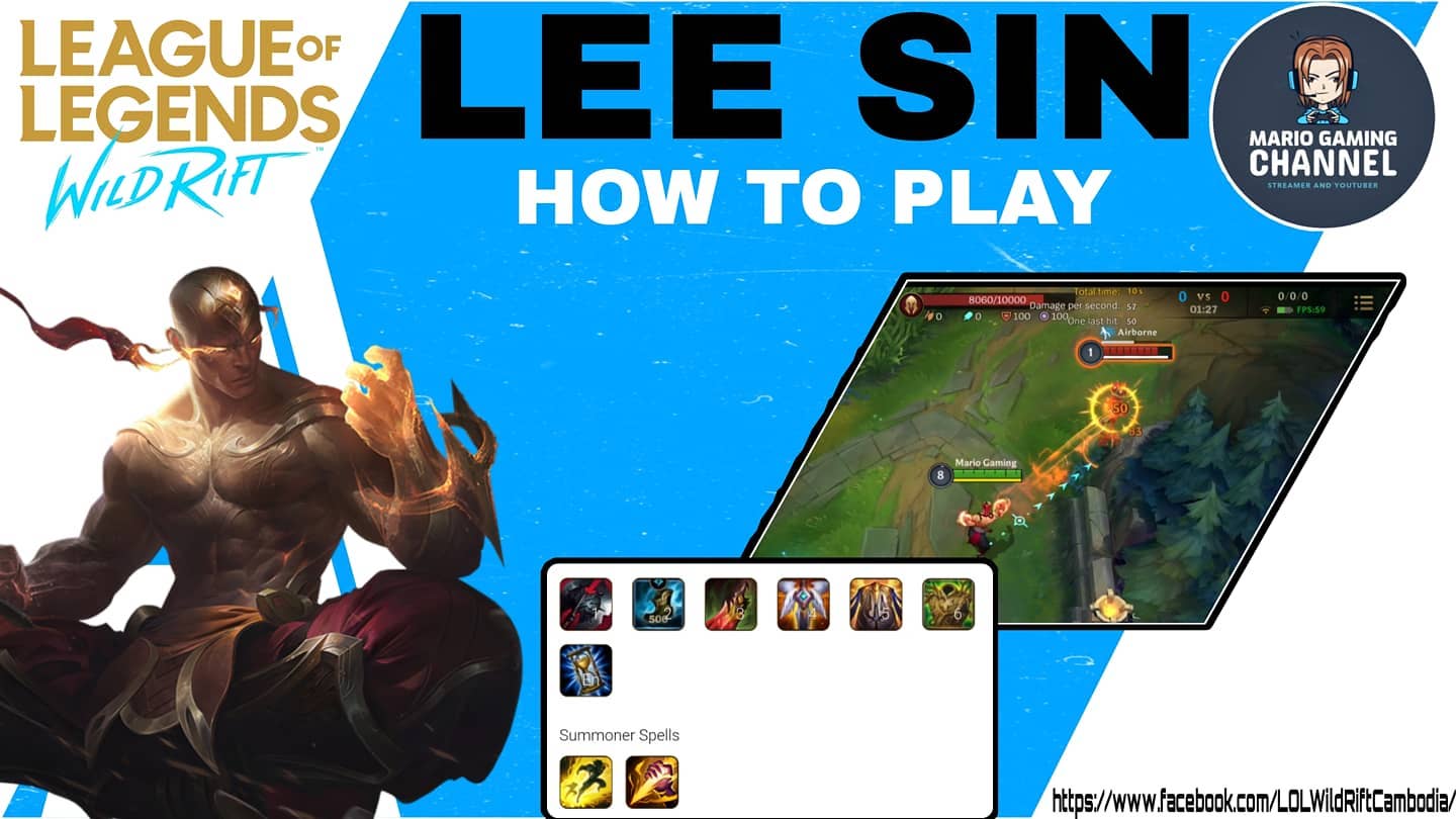 How To Play LEE SIN- League Of... - គេហទំព័រ សម្រស់ស្អាត