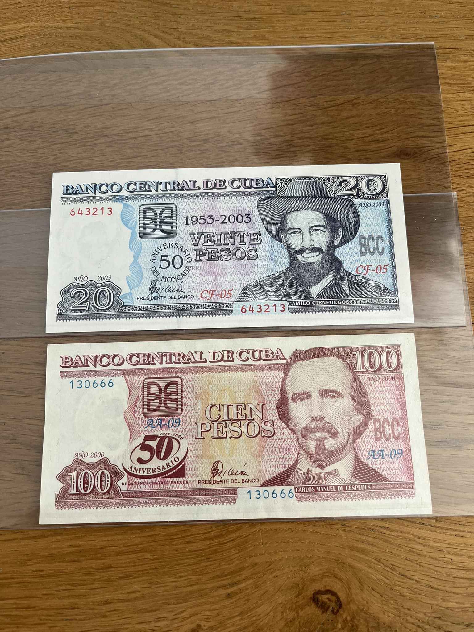 キューバ紙幣 8種セット Banco Central de Cuba キューバ紙幣 8種