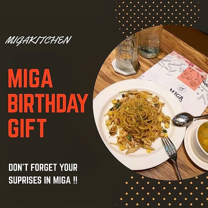 MIGA希望參與您的生日趴... - Miga kitchen pasta