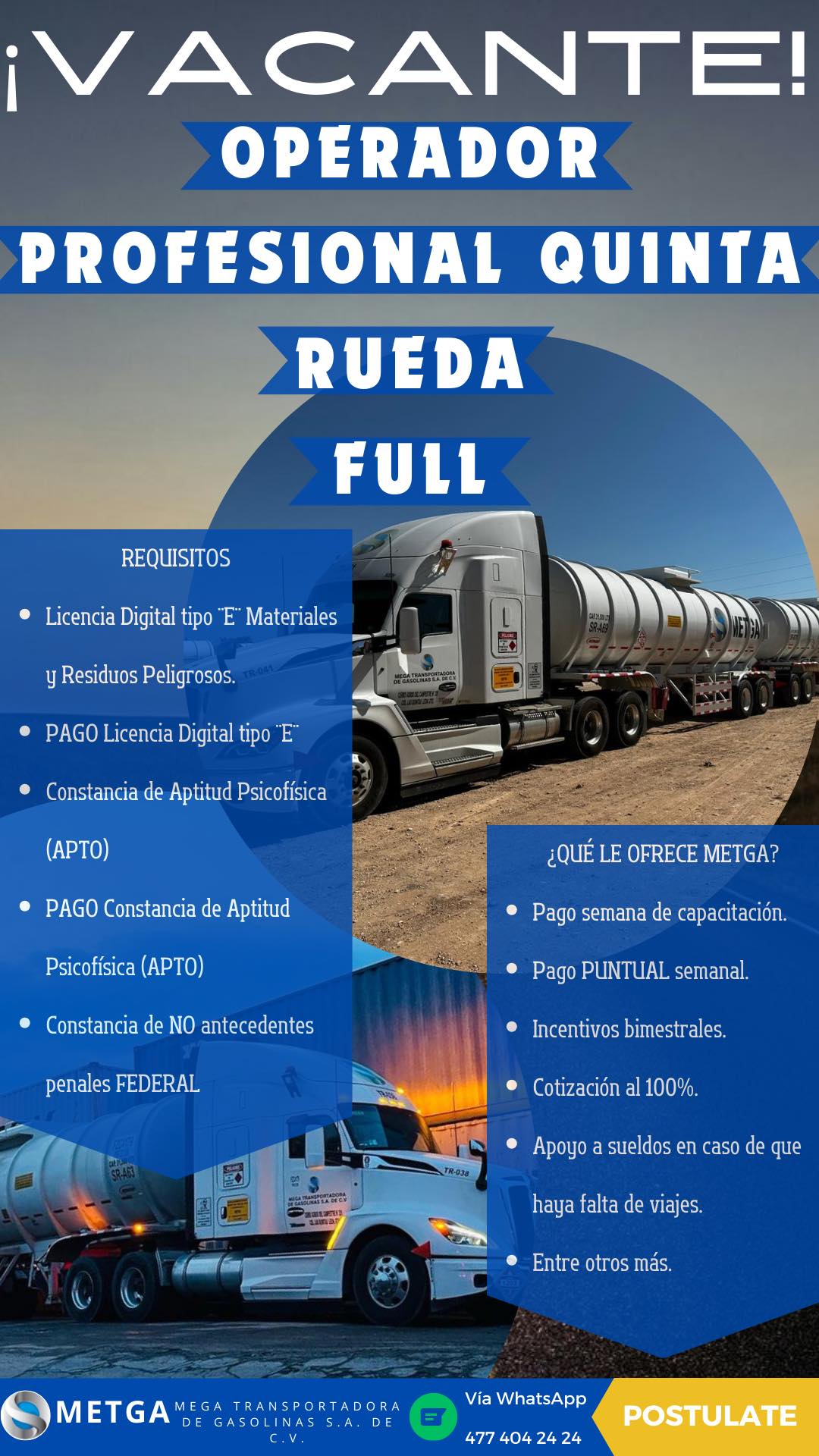 Reclutamiento METGA 1203 1202 1075