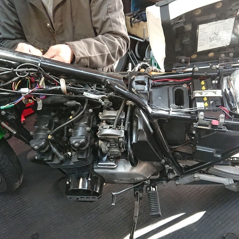 XJ400.E.D 勤める XJ550