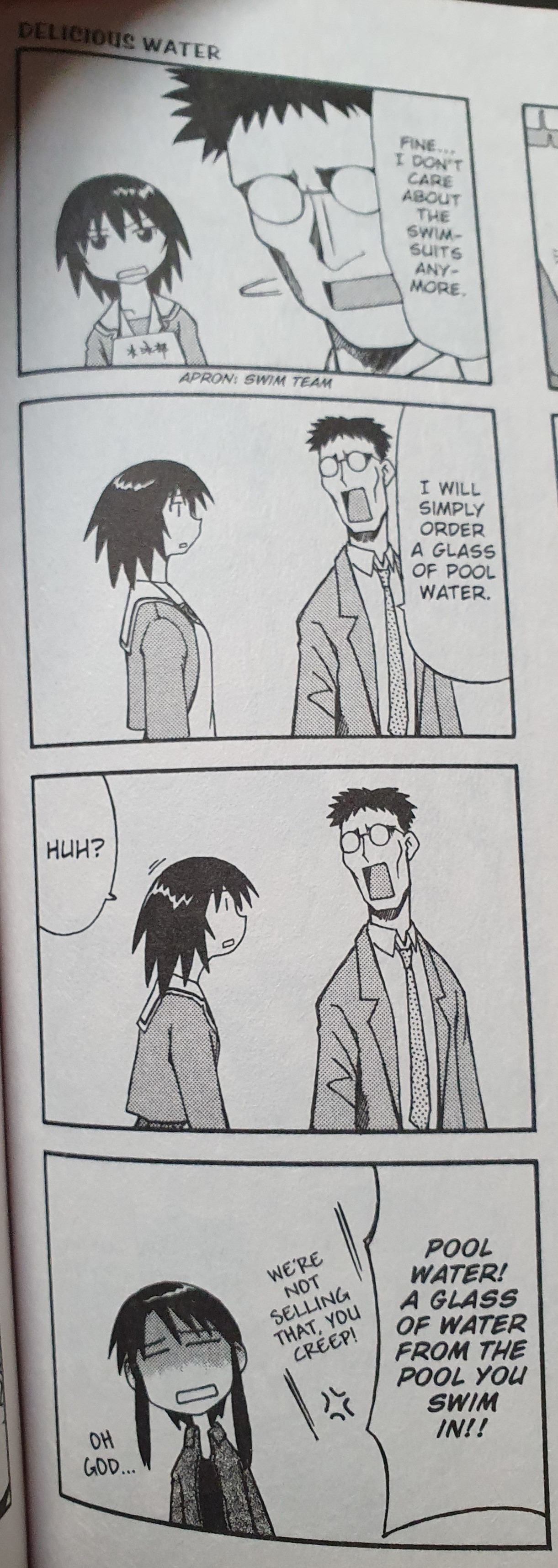 Azumanga predicted thotwater selling