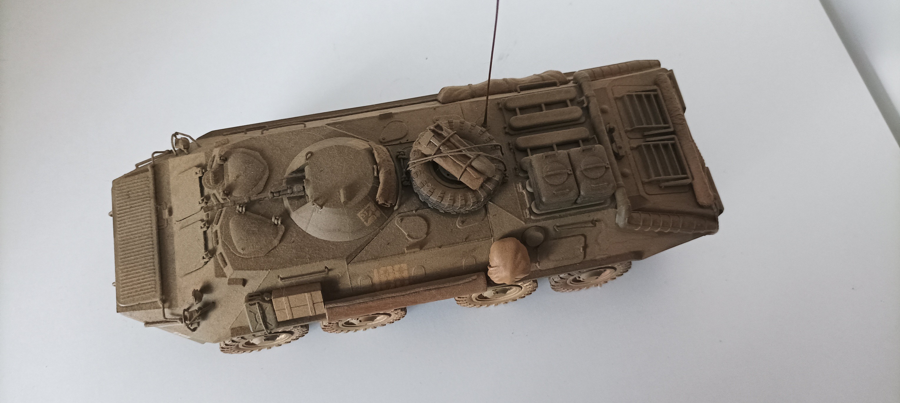 BTR-70. Afganistan. Zvezda 1/35. 188 HES 四