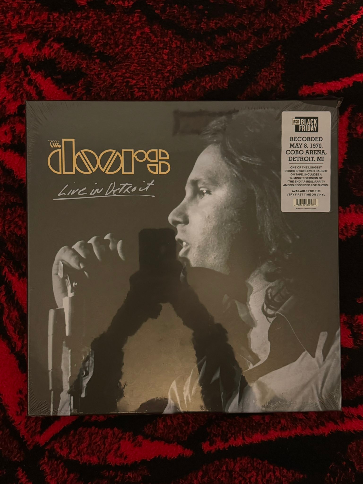 The Doors live in Detroit vinyl reissue box set